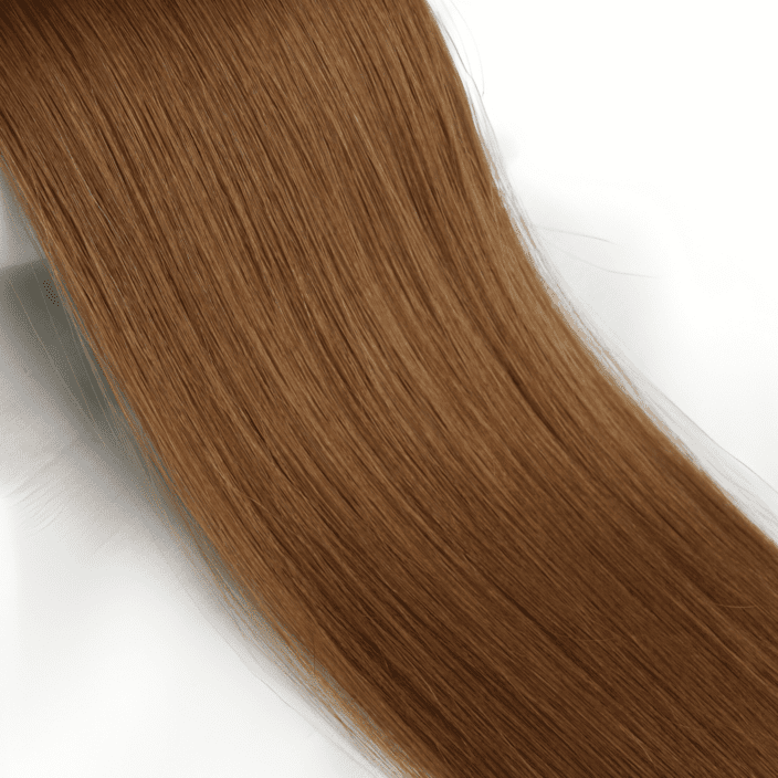 5 light brown weft