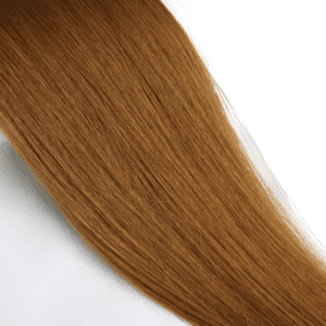 warm dark blonde weft