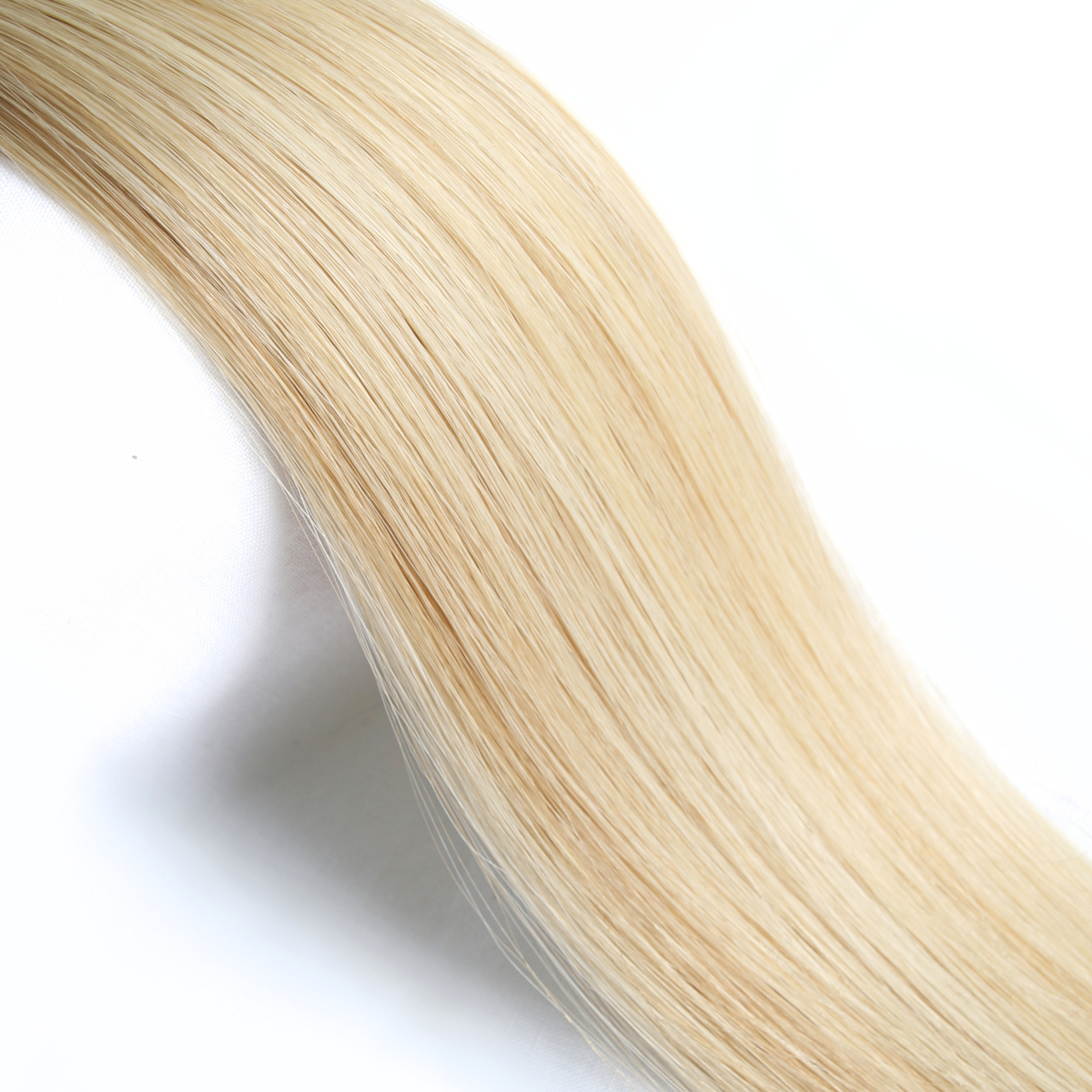 lightest and dark ash blonde weft