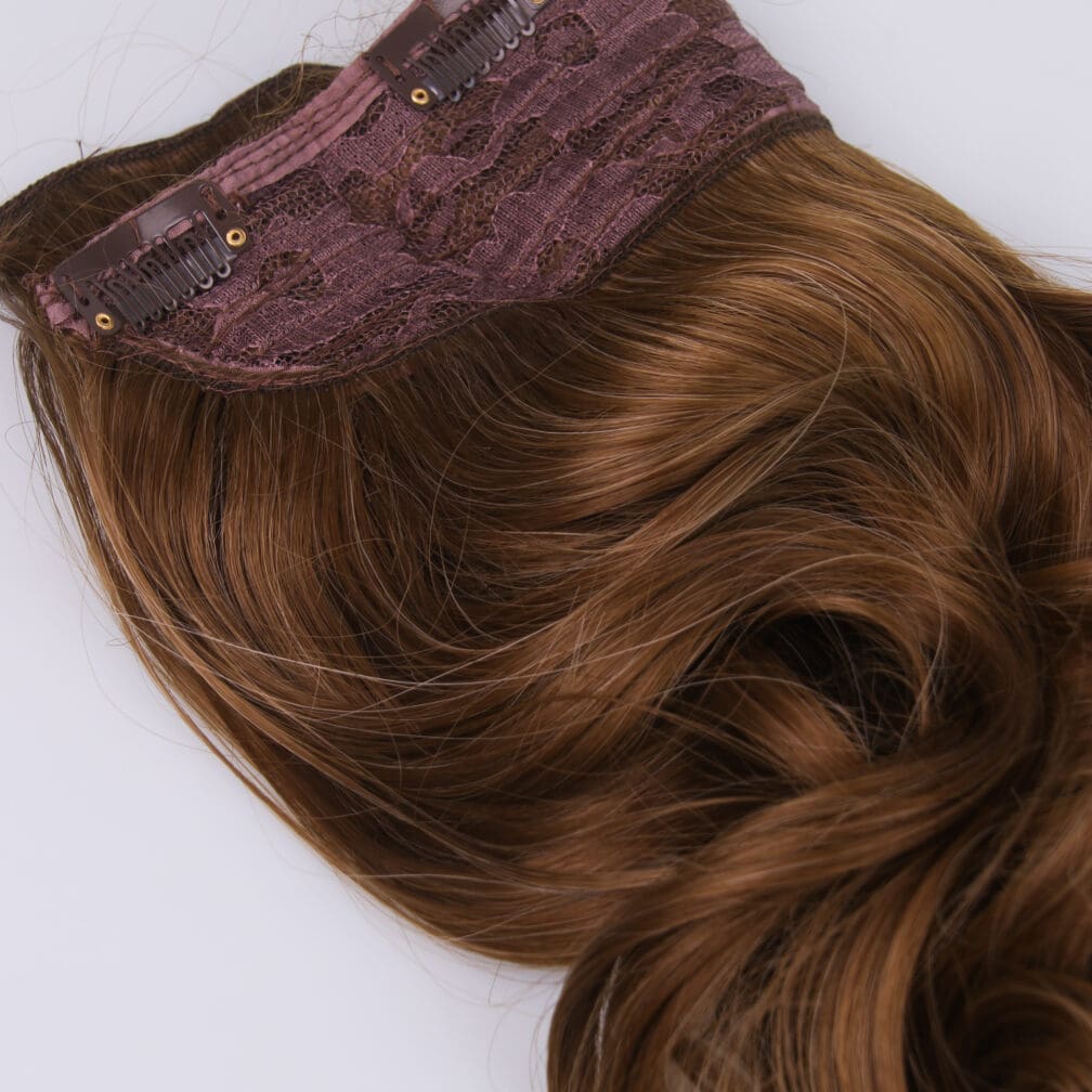 synthetic hair clip