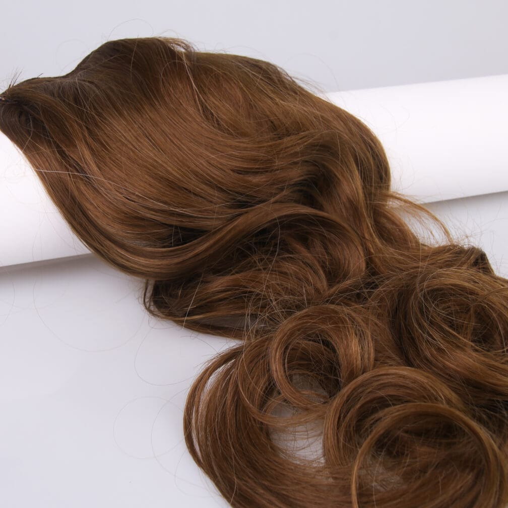 synthetic hair clip