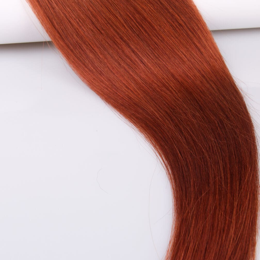 #33 Dark Copper 20" Remy Invisible Tapes - Image 2