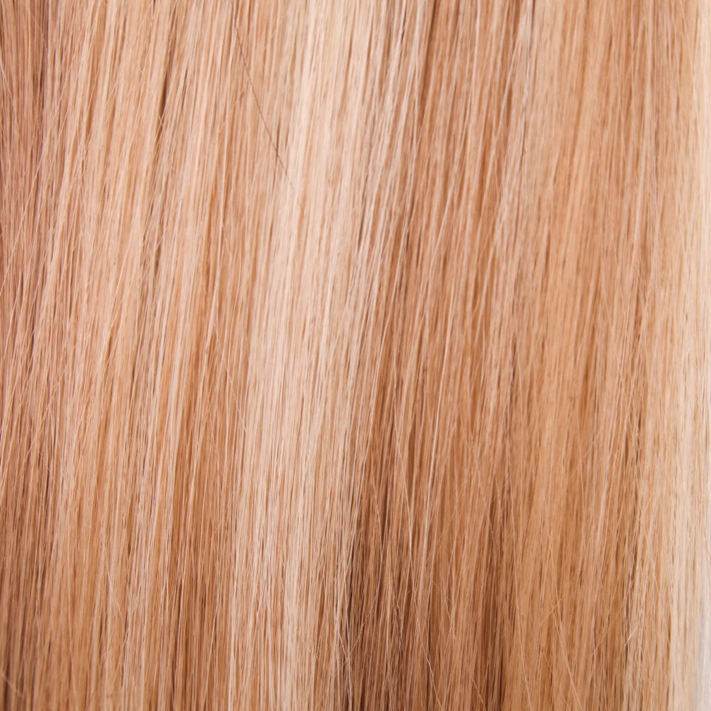 #16/7A Creamy Blonde and Dark Ash Blonde 16" Slim Ultra Remy Wefts