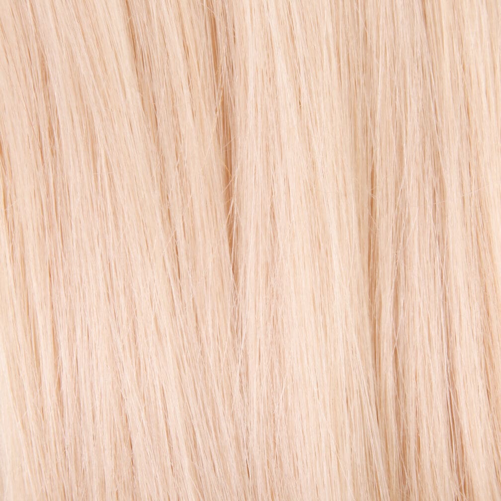 #R16/7A/7A Rooted Creamy Blonde and Dark Ash Blonde 20" Remy Invisible Tapes