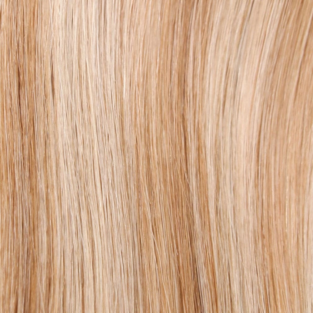 #16/7A Creamy Blonde and Dark Ash Blonde 20" Remy Invisible Tapes