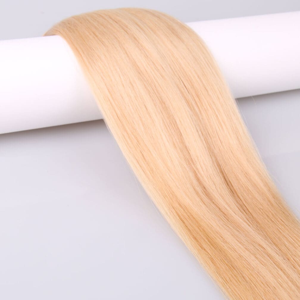 #16 Creamy Blonde 16" Remy Invisible Tapes - Image 2