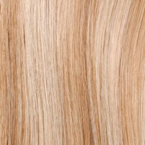#R16/7A/7A Rooted Creamy Blonde and Dark Ash Blonde 16" Remy Nano Tips