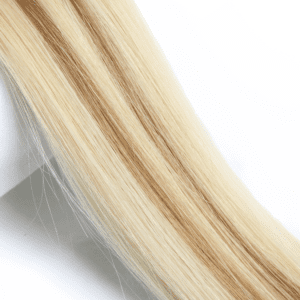 #613/7A Lightest Blonde and Dark Ash Blonde 20" Remy Invisible Tapes