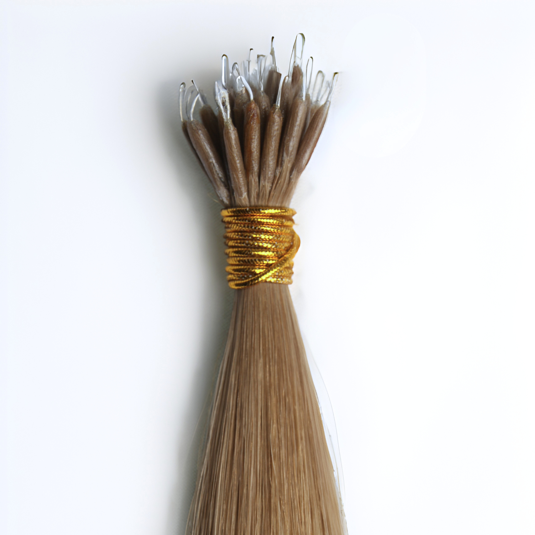 7A Dark Ash Blonde 16" Remy Nano Tips - Image 2