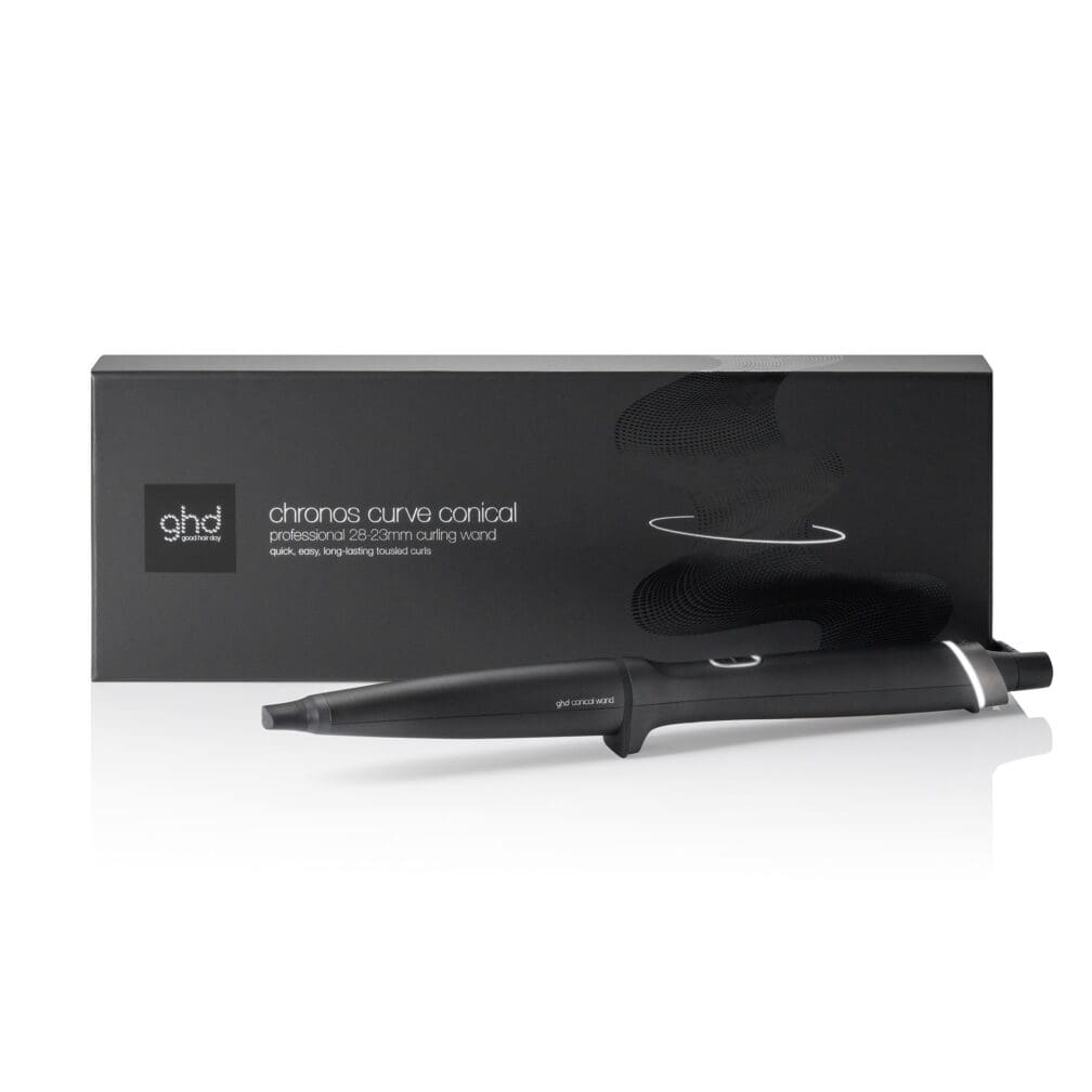GHD Chronos Curve Conical Wand (28-23mm Barrel) for Beach Curls
