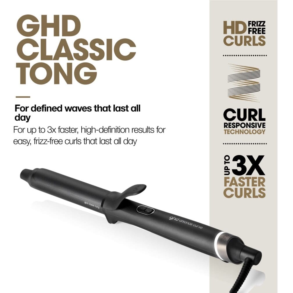 GHD Chronos Curve Classic Tong (26mm barrel) For Defined Waves - Image 2