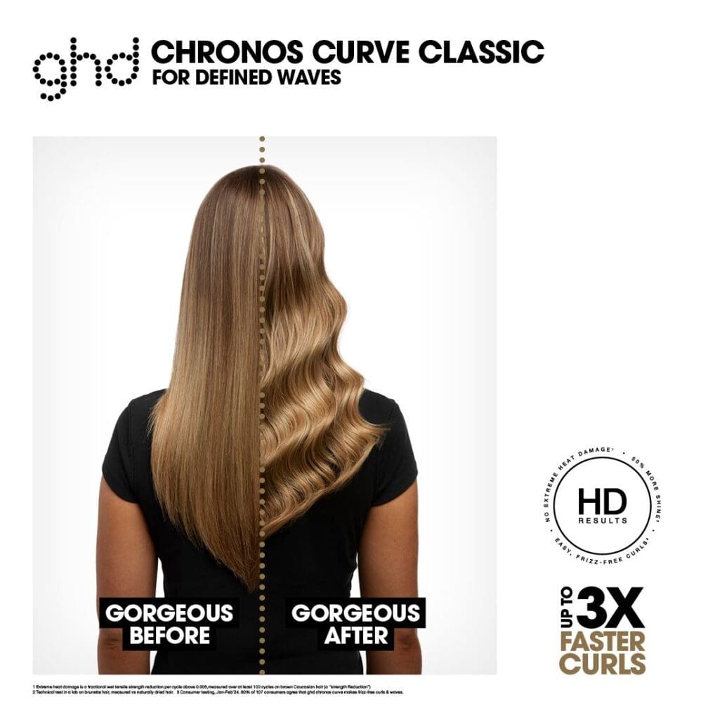 GHD Chronos Curve Classic Tong (26mm barrel) For Defined Waves - Image 3