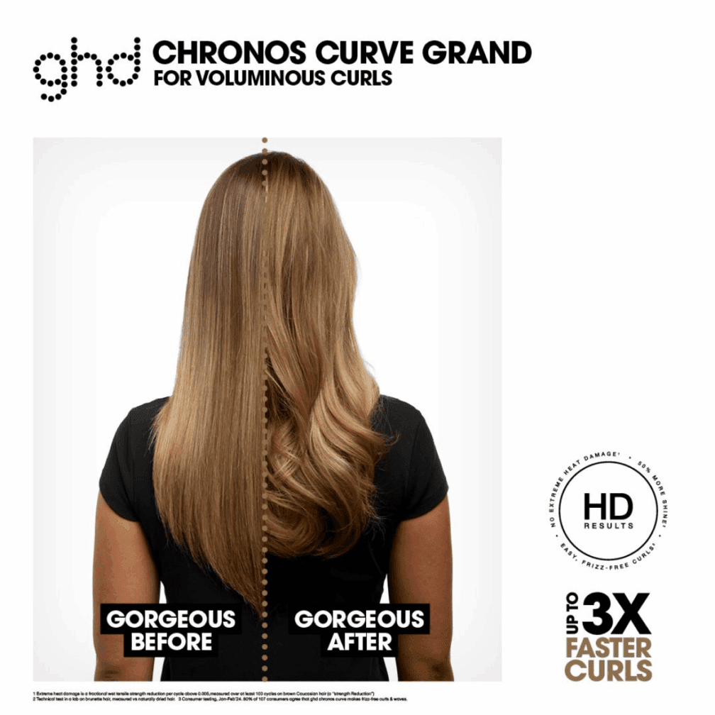 GHD Chronos Curve Grand Tong (32mm Barrel) for Big Voluminous Curls - Image 3
