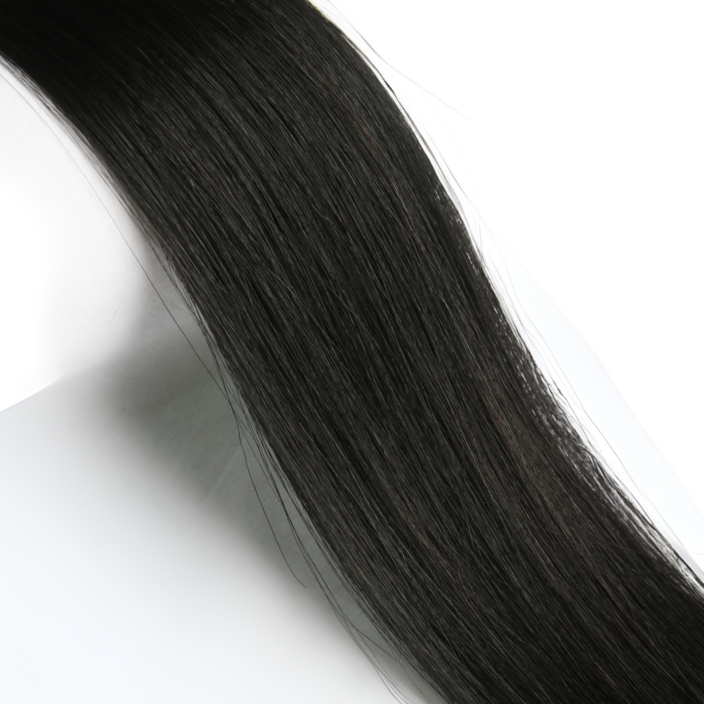 jet black tape extensions