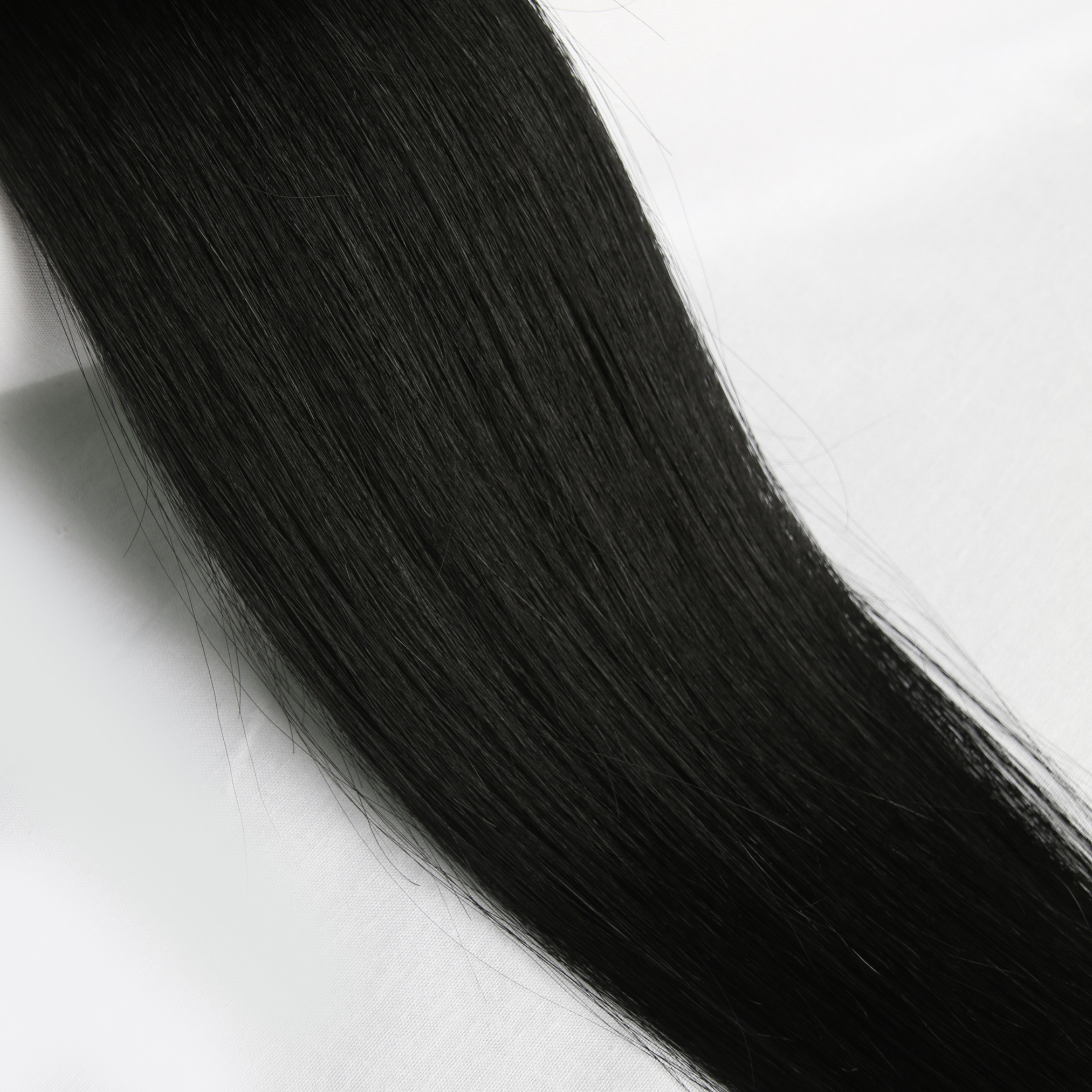 #1 Jet Black 20" Slim Ultra Remy Weft - Image 2