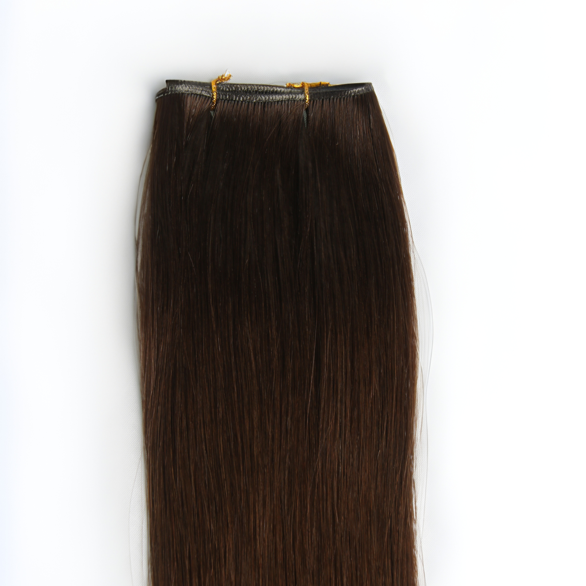 #2 Dark Brown 20" Slim Ultra Remy Weft - Image 2