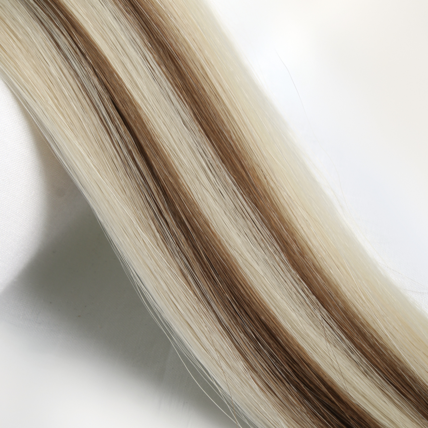 Choc Ice - Ice Blonde with Lowlights Invisible Tapes | Remy Hair ...