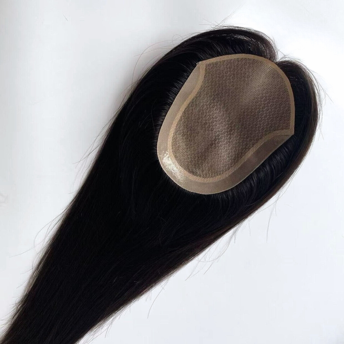 Off Black DM Remy Hair Topper - Image 2