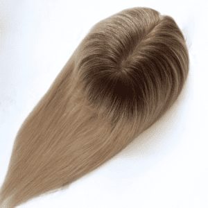 Rooted Creamy Blonde DM Remy Hair Topper