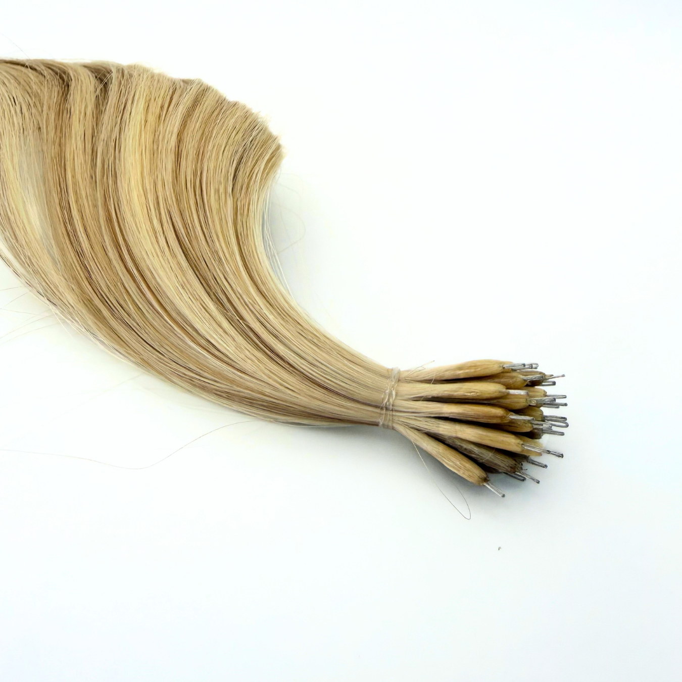 #613/7A Lightest Blonde and Dark Ash Blonde 14" Nano Tips OUTLET